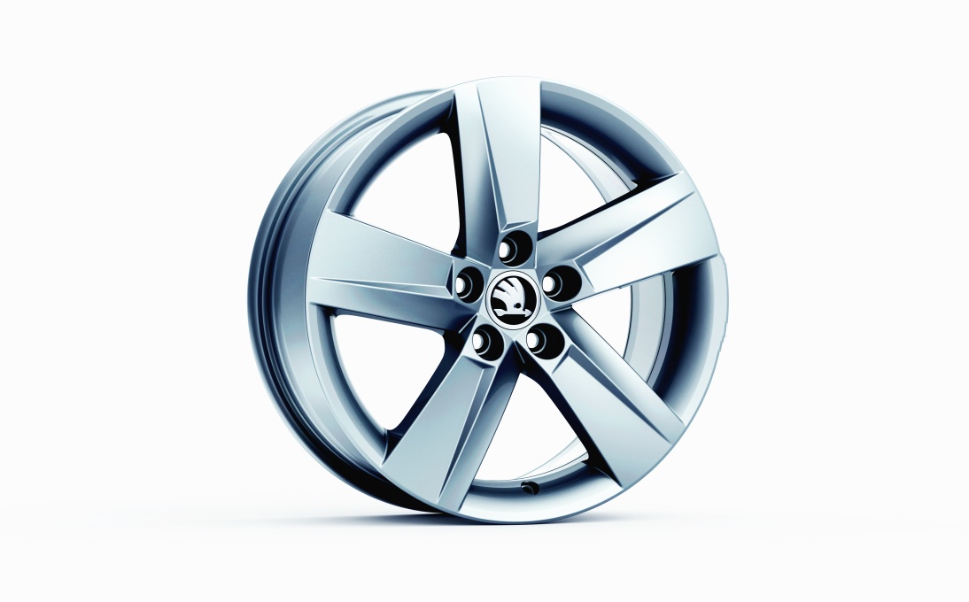 Kolo z lehké slitiny ROCK 16" pro FABIA III, RAPID